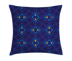 Geometric Inner Squares Pillow Cover