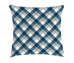 Checkered Tartan Shape Pillow Cover