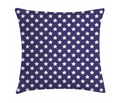 Flag with Stars Pillow Cover