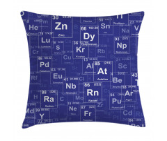 Chemistry Theme Pillow Cover