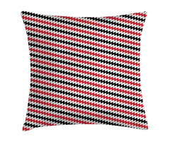 Zigzag Chevron Lines Pillow Cover
