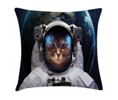 Planet Earth Backdrop Pillow Cover