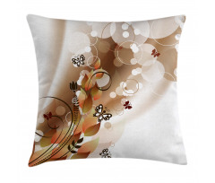Spring Themed Abstraction Pillow Cover