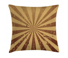 Damaged Grungy Rusty Old Pillow Cover