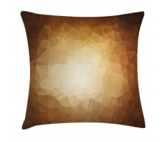Abstract Triangles Mosaic Pillow Cover