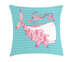 Be Happy Big Fish Pillow Cover