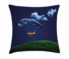 Nostalgic Airship Mystic Pillow Cover