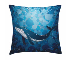 Marine Motif Ocean Retro Pillow Cover