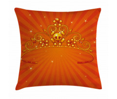 Princess Crown Pillow Cover