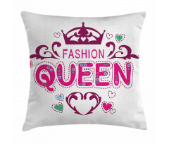 Girlish Fashion Pillow Cover