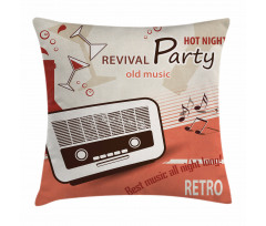 70s Party Pillow Cover