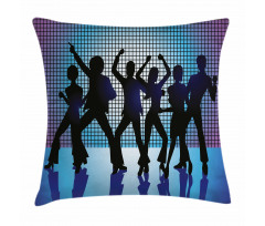 Dancing Night Club Pillow Cover