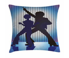 Couple Dance Floor Fun Pillow Cover