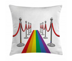 Carpet Stanchions Event Pillow Cover