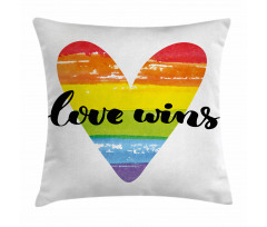 Gay Marriage Sign Pillow Cover
