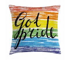 Got Pride Sketchy Art Pillow Cover