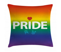 Vibrant Gender Pillow Cover