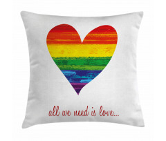 We Need Gay Love Pillow Cover