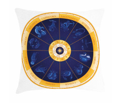 Birth Chart Horoscope Pillow Cover