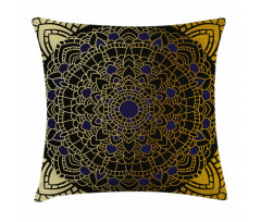 Lotus Inspired Design Pillow Cover