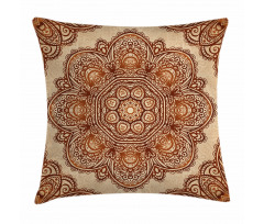 Mehndi Paisley Floral Pillow Cover