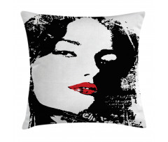 Woman Cool Pillow Cover