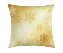 Snowflakes Noel Yule Pillow Cover