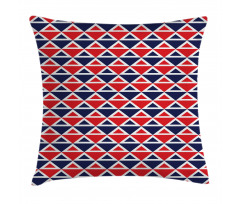 Half Triangles Pillow Cover