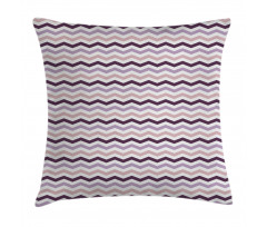 Zig Zag Waves Shapes Pillow Cover