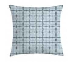 Square Wavy Lines Patterns Pillow Cover