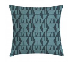Modern Squares Triangles Pillow Cover