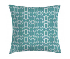 Retro Squared Rounds Pillow Cover