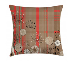 Vintage Style Botany Artsy Pillow Cover