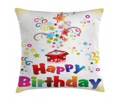Surprise Gift Stars Pillow Cover