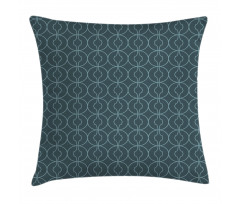 Orient Circles Corners Pillow Cover