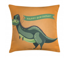 Birthday Greetings Fun Pillow Cover