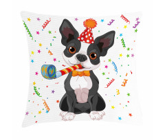 Boston Terrier Dog Pillow Cover