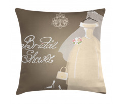 Love Bride Party Pillow Cover