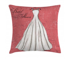 Wedding Bride Party Pillow Cover