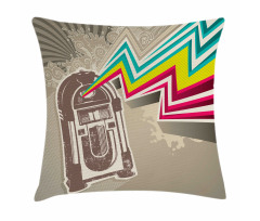 Radio Party with Zig Zag Pillow Cover