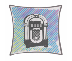 Vintage Music Box Party Pillow Cover