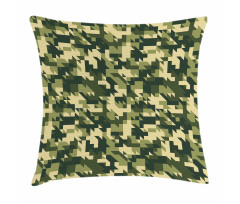 Abstract Chevron Forest Pillow Cover
