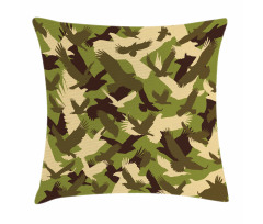 Open Wings Camouflage Pillow Cover