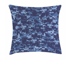 Grunge Camouflage Style Effect Pillow Cover