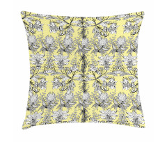 Floral Swirl Pillow Cover