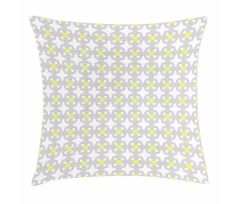 Star Shapes Dots Pillow Cover