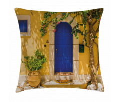 Greek House Pillow Cover