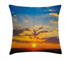 Dramatic Sunset Pillow Cover