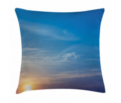 Blurry Sunrise Pillow Cover