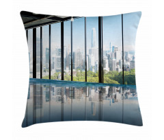 Central Park Forest Pillow Cover